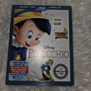 Pinocchio [Blu-ray] DVDs
